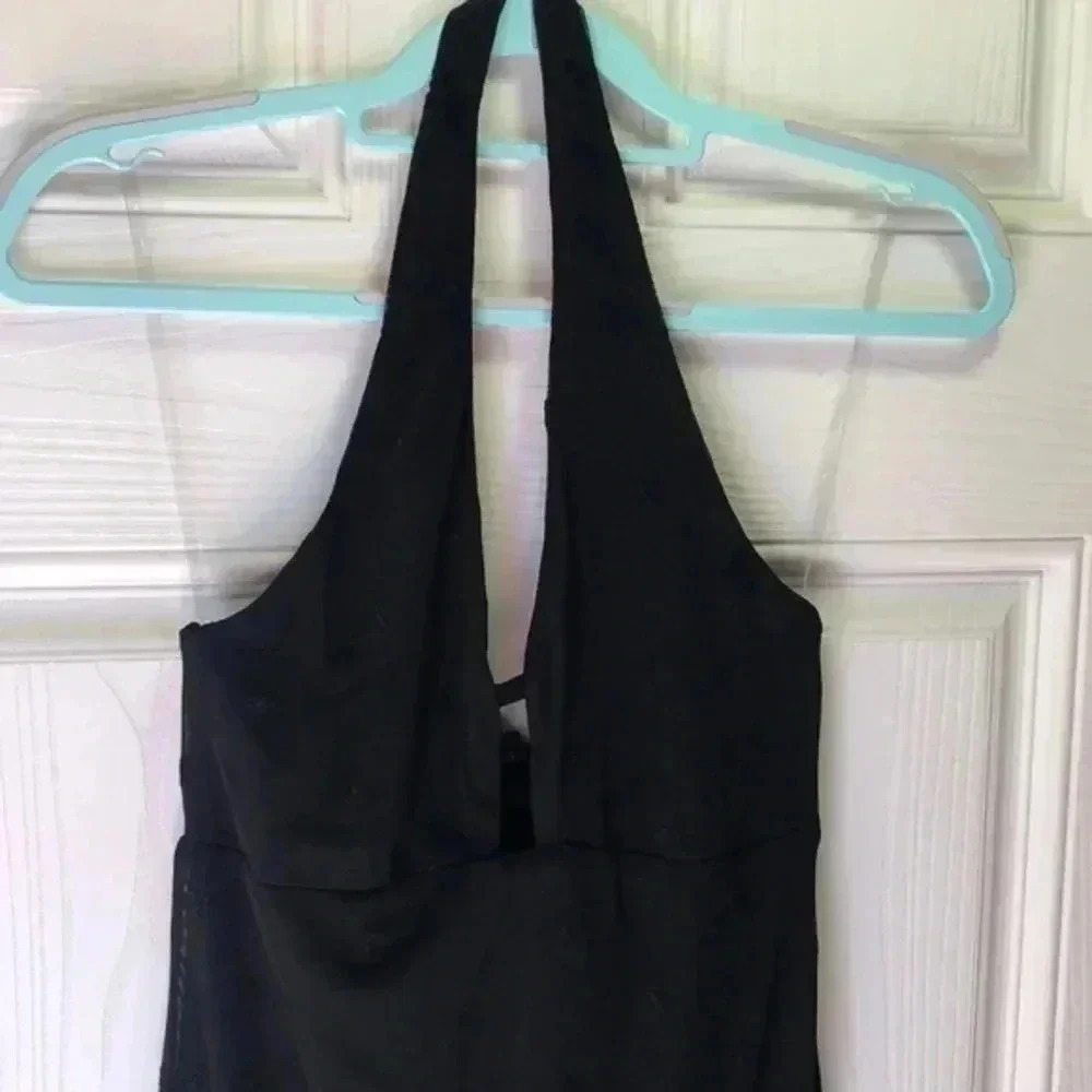 Wild fable size‎ small black dress halter style